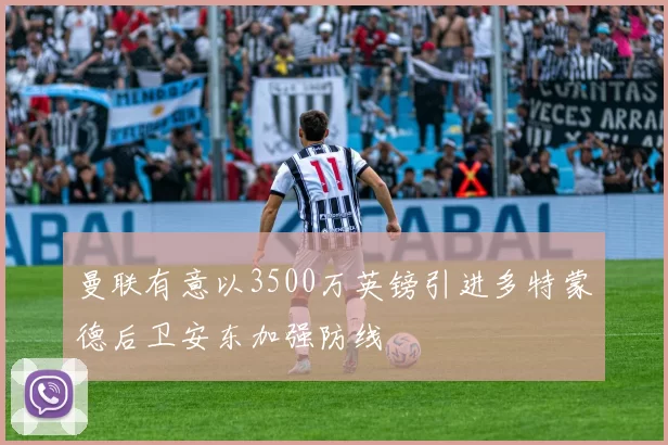 曼联有意以3500万英镑引进多特蒙德后卫安东加强防线